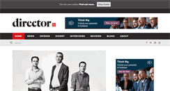Desktop Screenshot of director.co.uk