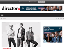 Tablet Screenshot of director.co.uk